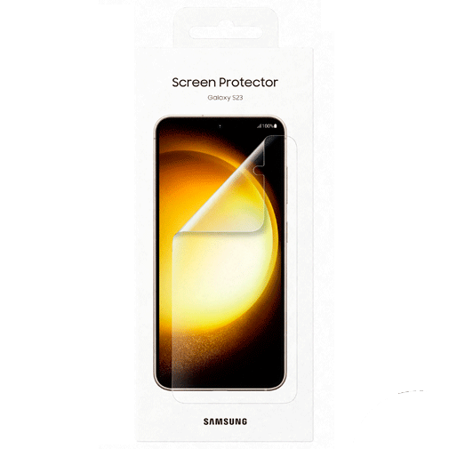 Samsung Plastic Clear Screenprotector Samsung Galaxy S23