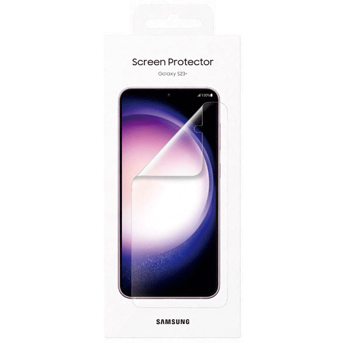 Samsung Plastic Clear Screenprotector Samsung Galaxy S23+