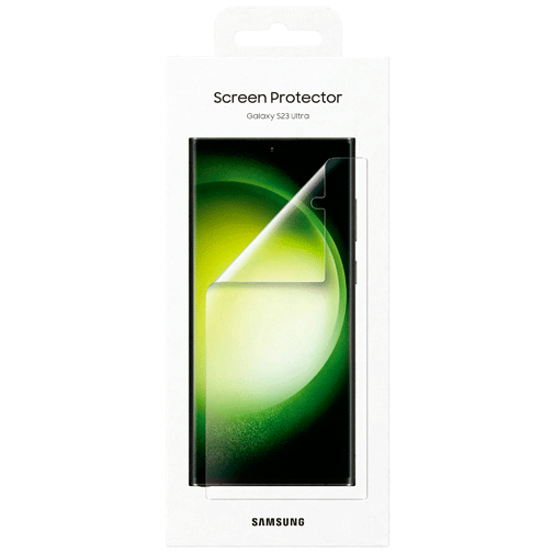 Samsung Plastic Clear Screenprotector Samsung Galaxy S23 Ultra